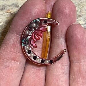 1930’s Early Plastic Seed Pearls? And Pink Glass? Tiny Gems